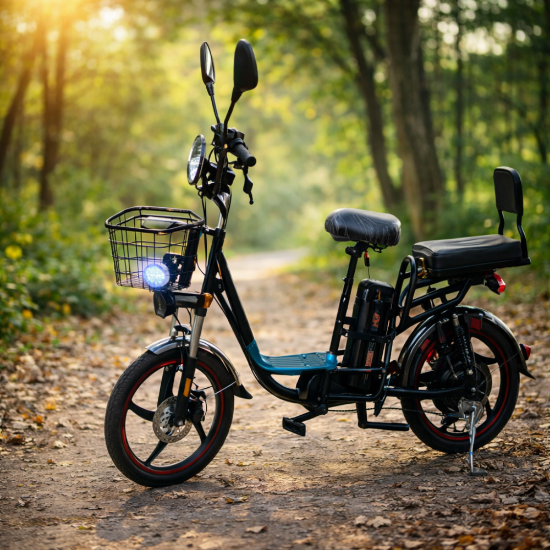 صورة دراجة الطاقة القصوى – 1500 واط، بطارية 60 فولت